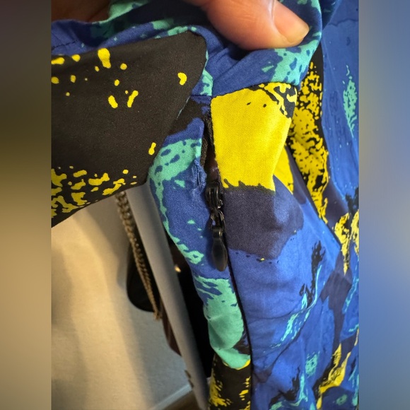 Christopher John Rogers x Target Floral Puff Sleeve Tiered Dress Blue - Picture 9 of 9